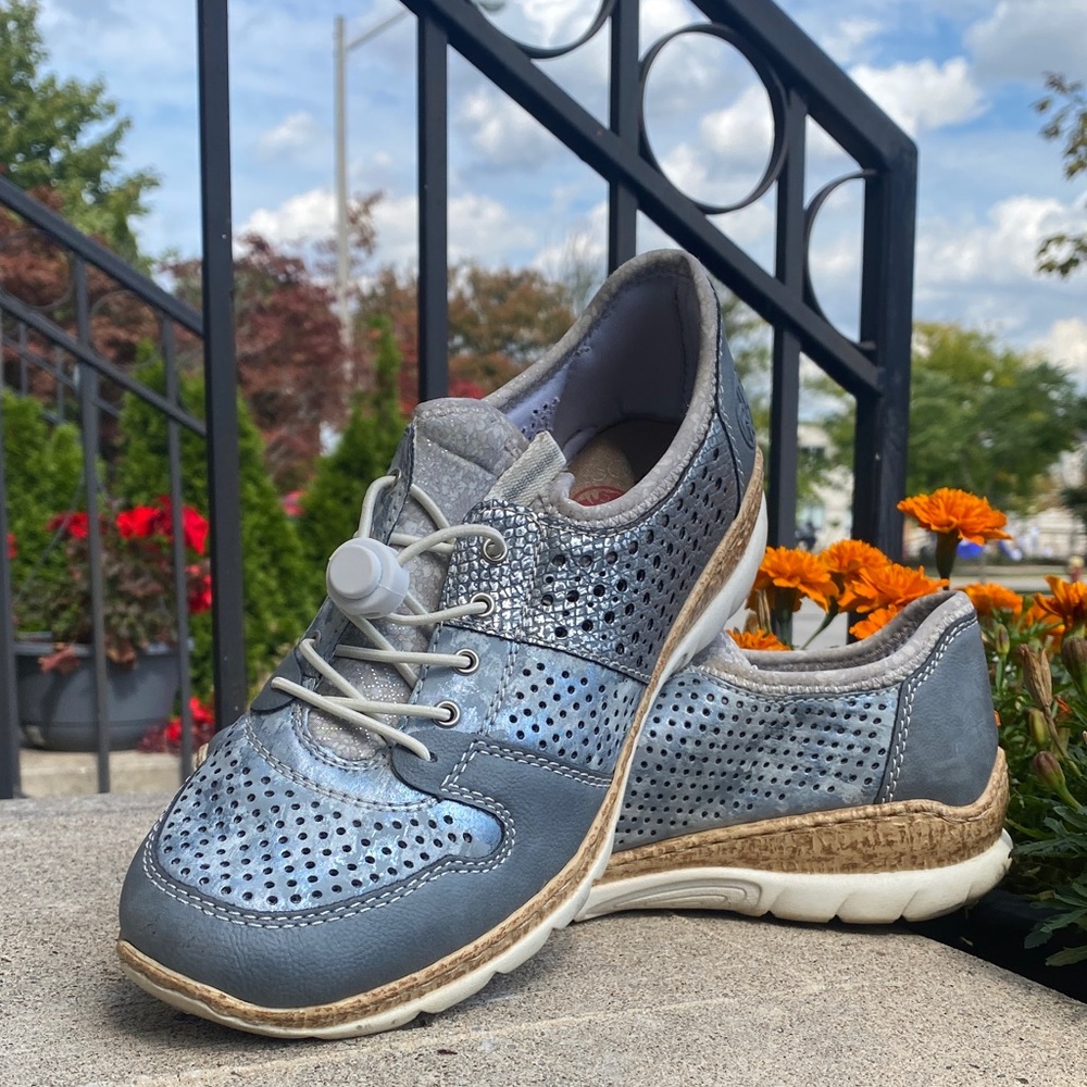 Rieker Stylish Gray Women's Sneakers